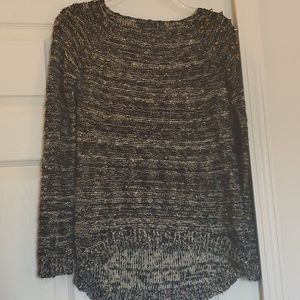 Dex Sweater w/Gold Studs on Shoulders